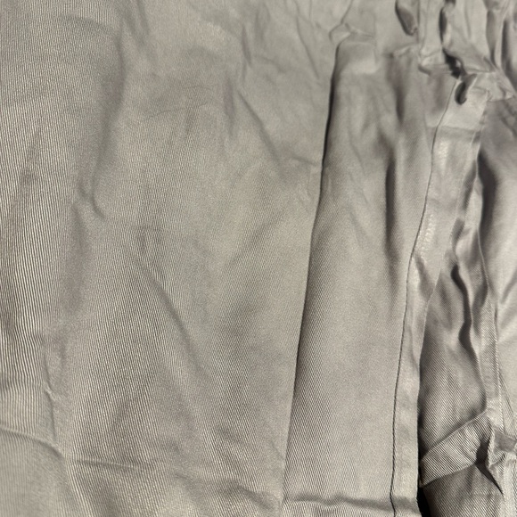 Light Gray Drawstring Pants - Picture 2 of 5